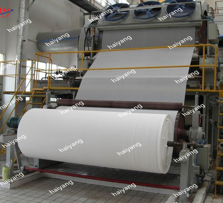 papierafval kringloopverwerking die het toiletpapierdocument omzetten die van het product jumbobroodje machinemolen maken