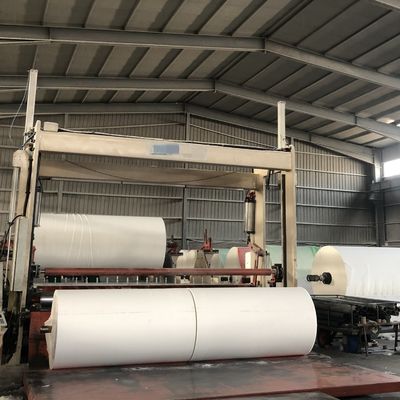 2400mm 8T China leveranciers automatisch toiletpapier die machine voor papierfabriek maken